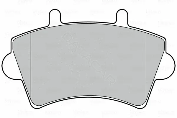 Тормозные колодки VALEO 301537