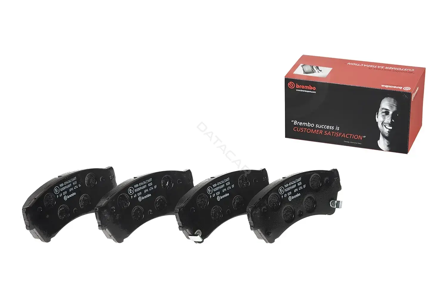 Тормозные колодки BREMBO P49039