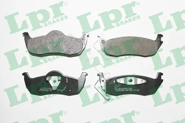 Тормозные колодки LPR/AP/RAL 05P1405