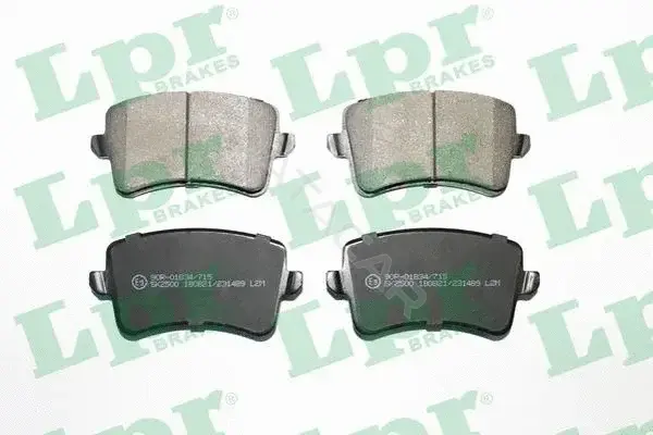 Тормозные колодки LPR/AP/RAL 05P1489