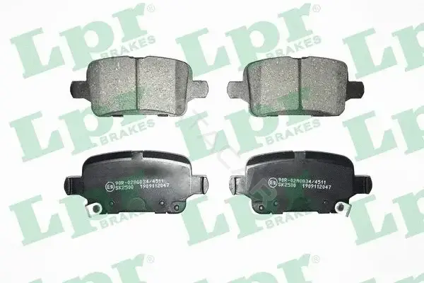 Тормозные колодки LPR/AP/RAL 05P2047
