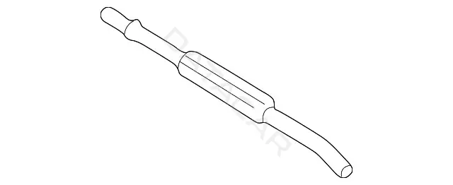 Трос двери VAG 3U0837085
