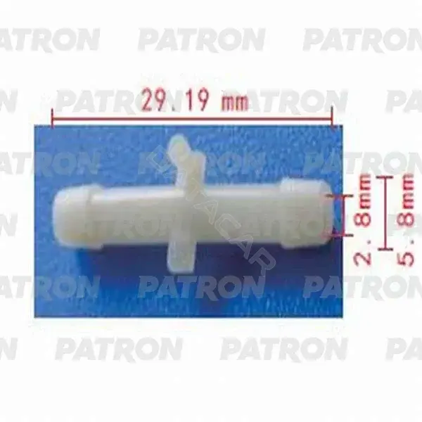 Клипсы, фиксаторы, зажимы PATRON P37-0807