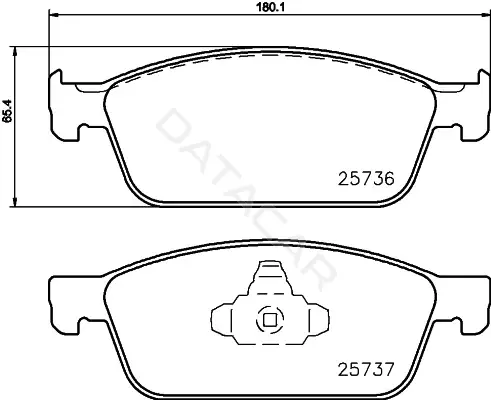 Тормозные колодки NISSHINBO NP5074SC