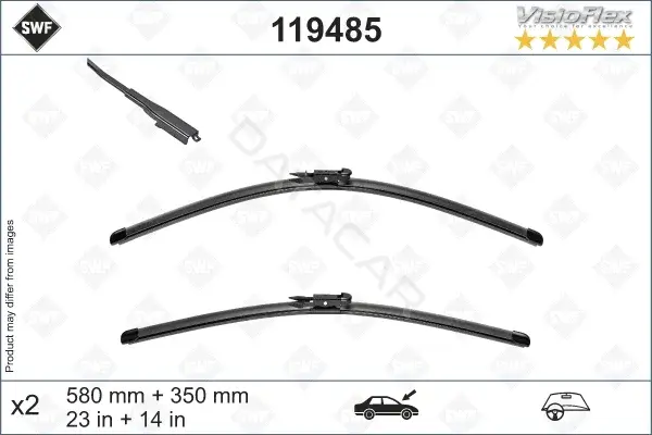 Щетки стеклоочистителя SWF 119485