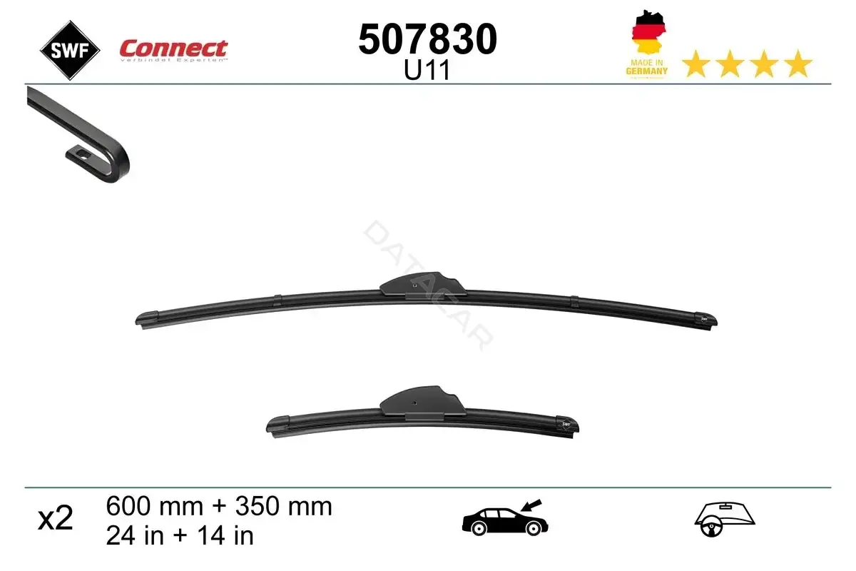 Щетки стеклоочистителя SWF 507830