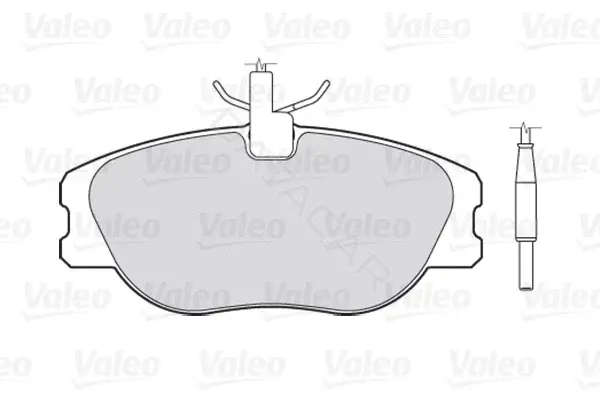 Тормозные колодки VALEO 301064