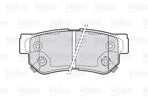 Тормозные колодки VALEO 301748