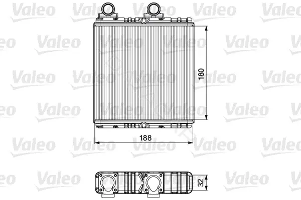 Радиатор печки VALEO 811554