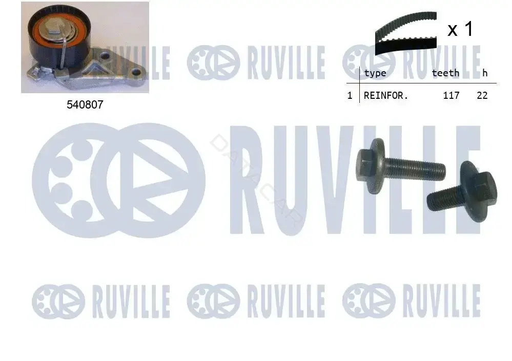 Комплект ГРМ RUVILLE 550047