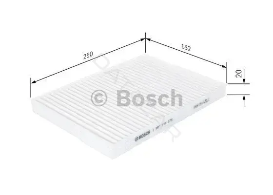 Фильтр салонный BOSCH 1987435075
