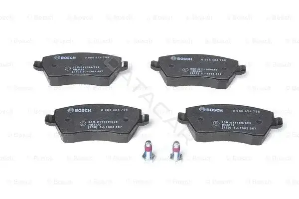 Тормозные колодки BOSCH 0986424795