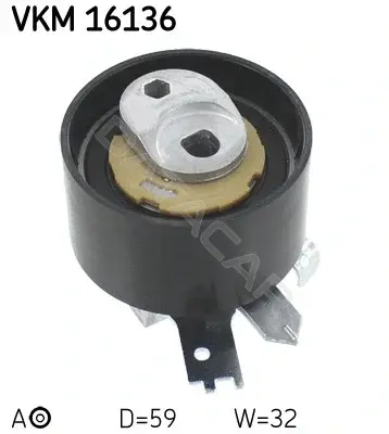 Натяжной ролик ГРМ SKF VKM16136