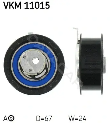 Натяжной ролик ГРМ SKF VKM11015