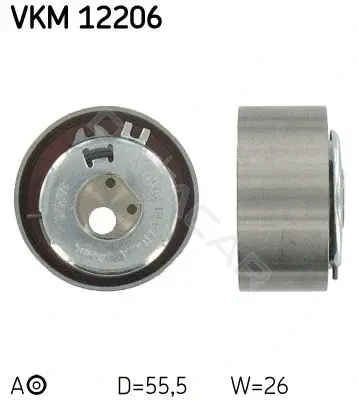 Натяжной ролик ГРМ SKF VKM12206