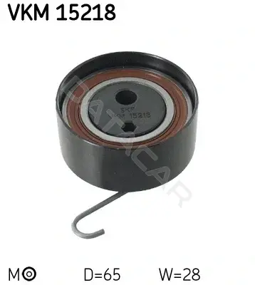 Натяжной ролик ГРМ SKF VKM15218