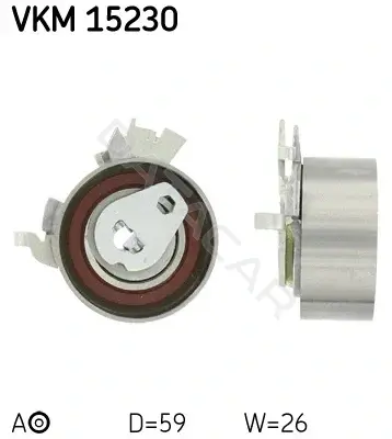 Натяжной ролик ГРМ SKF VKM15230