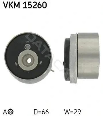 Натяжной ролик ГРМ SKF VKM15260