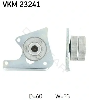 Ролик обводной ремня грм SKF VKM23241