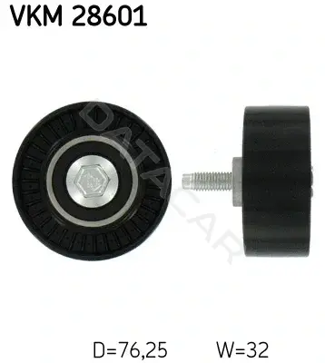 Ролик обводной ремня грм SKF VKM28601
