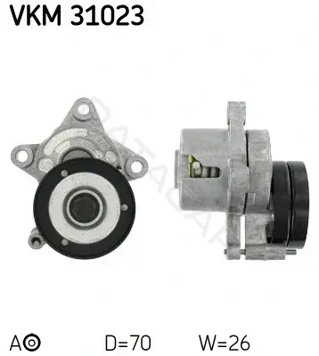 Натяжитель ремня генератора SKF VKM31023