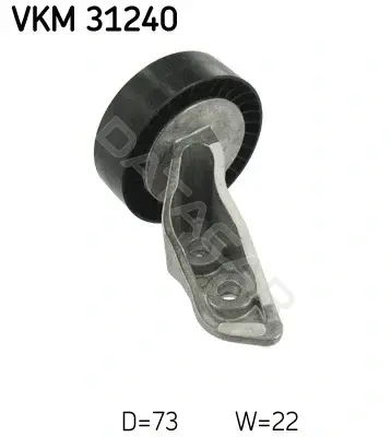 Ролик ремня генератора SKF VKM31240
