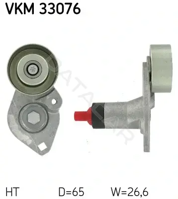 Натяжитель ремня генератора SKF VKM33076