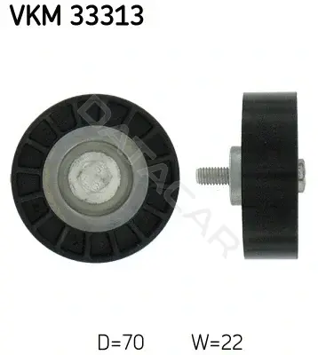 Ролик ремня генератора SKF VKM33313
