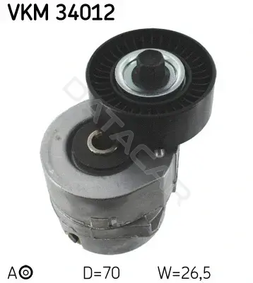 Натяжитель ремня генератора SKF VKM34012