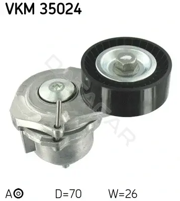 Натяжитель ремня генератора SKF VKM35024