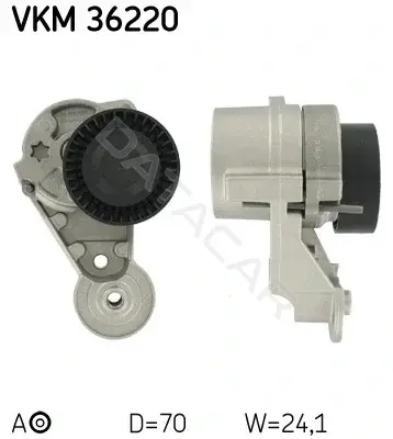 Натяжитель ремня генератора SKF VKM36220