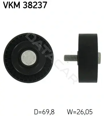Ролик ремня генератора SKF VKM38237