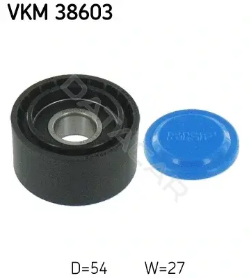 Ролик ремня генератора SKF VKM38603