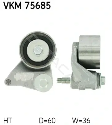 Натяжной ролик ГРМ SKF VKM75685