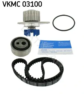 Комплект ГРМ с помпой SKF VKMC03100