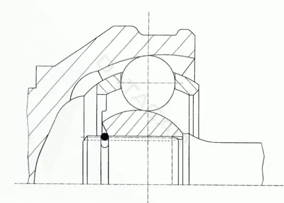 Шрус GKN SPIDAN/LOEBRO GKNJ20705