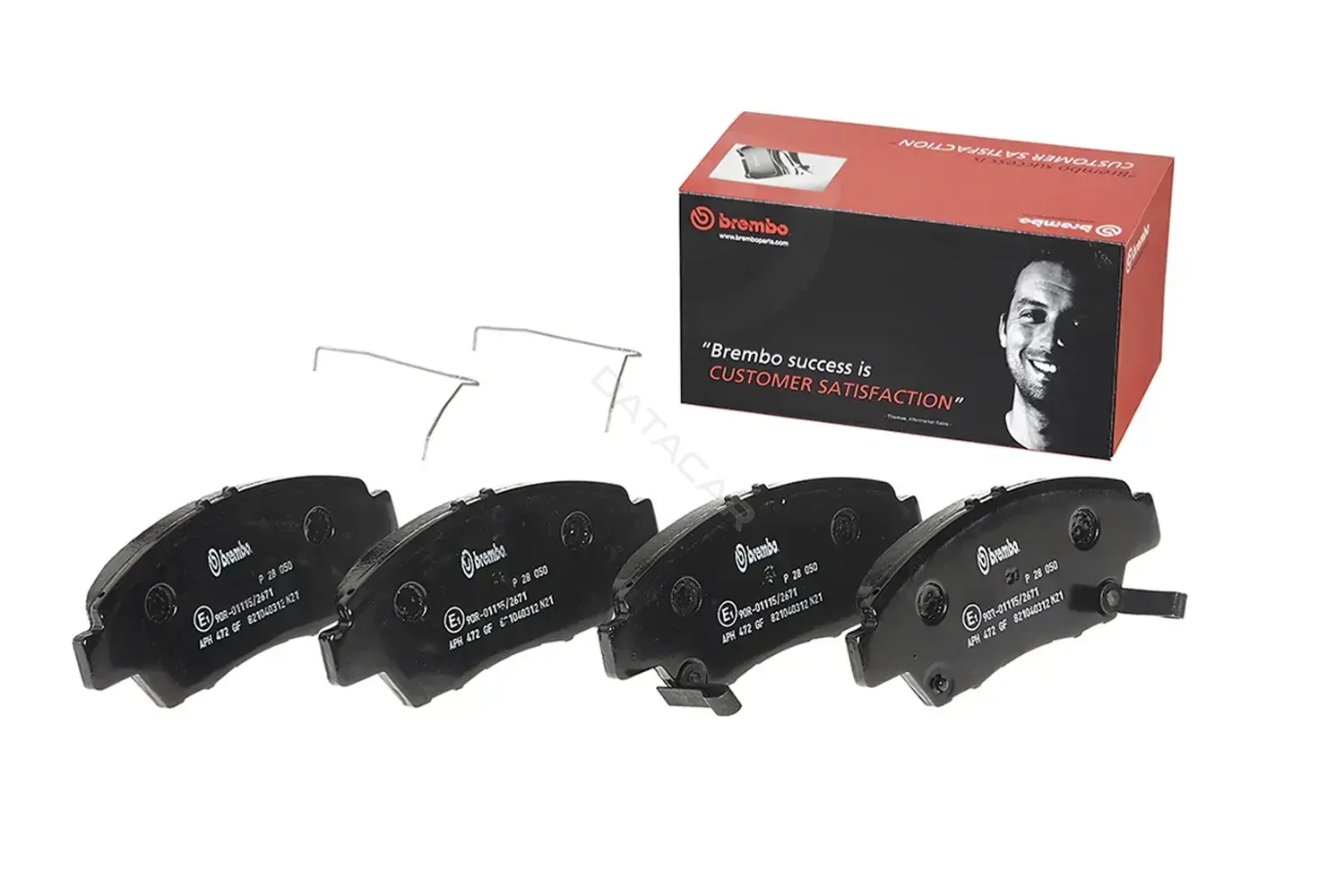 Тормозные колодки BREMBO P28050