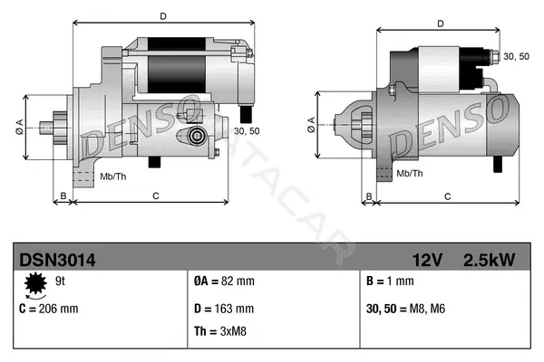 Стартер DENSO DSN3014