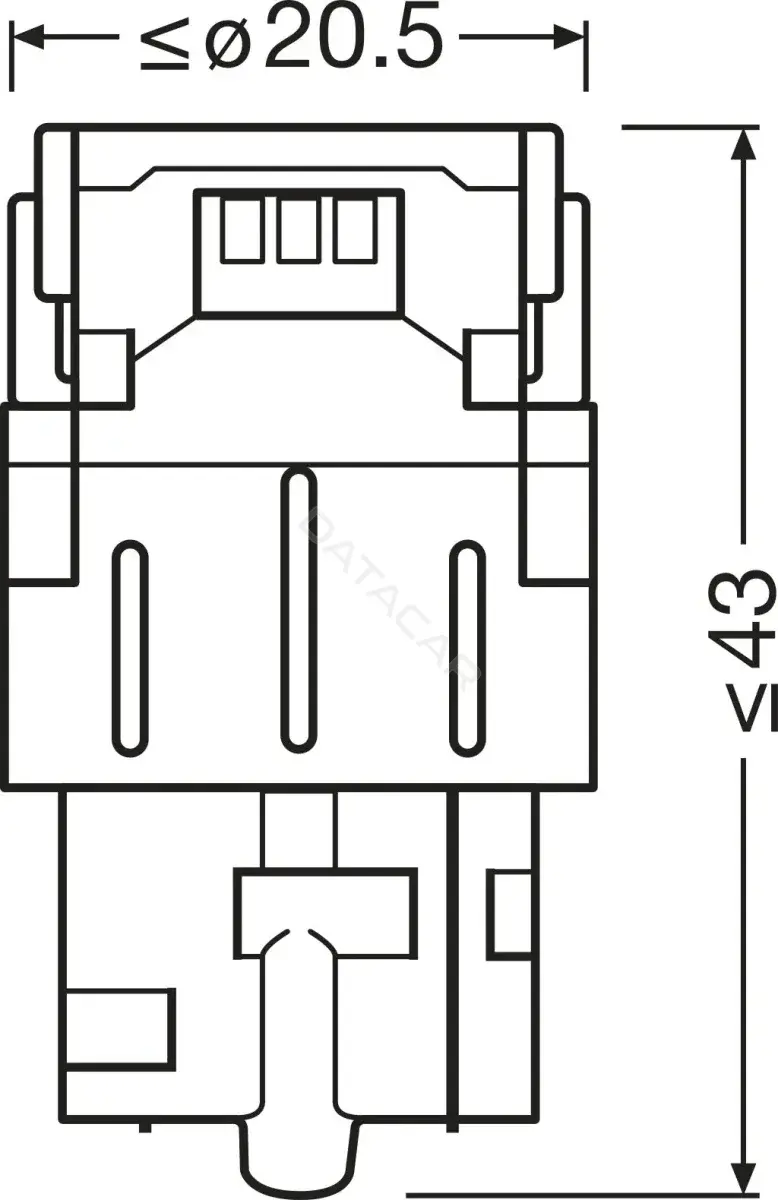 Лампочки OSRAM 7505DWP-2BL