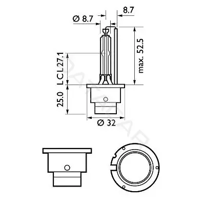 Лампочки PHILIPS 85122VIS1
