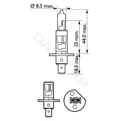 Лампочки PHILIPS 12258XVPS2