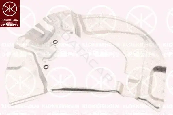 Защита тормозного диска KLOKKERHOLM 0066378