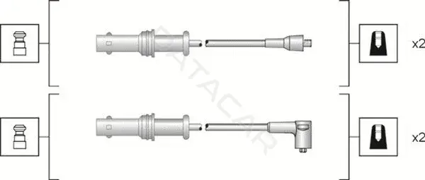 Высоковольтные провода MAGNETI MARELLI 941318111152