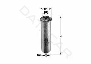 Топливный фильтр CLEAN FILTERS MG1668