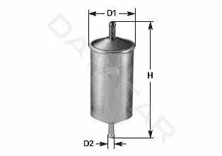 Топливный фильтр CLEAN FILTERS MG1679