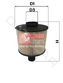 Топливный фильтр CLEAN FILTERS MG3611