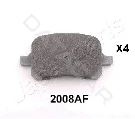 Тормозные колодки JAPANPARTS PA-2008AF