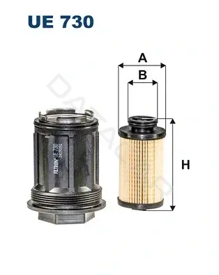 Фильтр карбамидный (adblue) FILTRON UE730