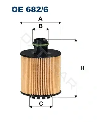 Масляный фильтр FILTRON OE682/6