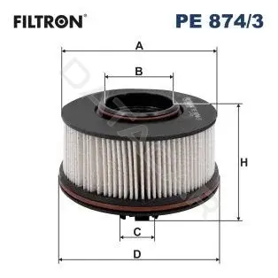 Топливный фильтр FILTRON PE874/3